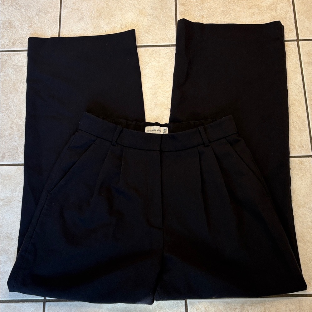 Abercrombie & Fitch Black Trousers
